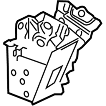 GM 23487630 Suspension Support, Passenger Side 23487630 GM Suspension Support, Passenger Side Illustration 1 of 1
