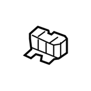 GM 22978134 Reinforcement Panel Brace, Driver Side 22978134 GM Reinforcement Panel Brace, Driver Side Illustration 1 of 1