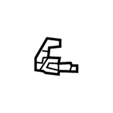 22978147 GM Extension Panel Brace, Front Driver Side Illustration 1 of 1