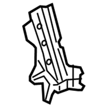 GM 22978959 Rail Extension, Driver Side 22978959 GM Rail Extension, Driver Side Illustration 1 of 1