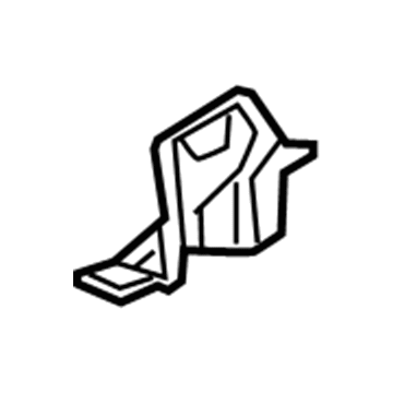 GM 84811945 Front Rail Upper Reinforcement, Passenger Side 84811945 GM Front Rail Upper Reinforcement, Passenger Side Illustration 1 of 1