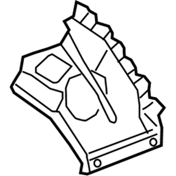 84624978 GM Front Panel, Inner Driver Side Illustration 1 of 1