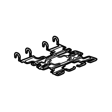 GM 23141674 Seat Reinforcement, Front 23141674 GM Seat Reinforcement, Front Illustration 1 of 1