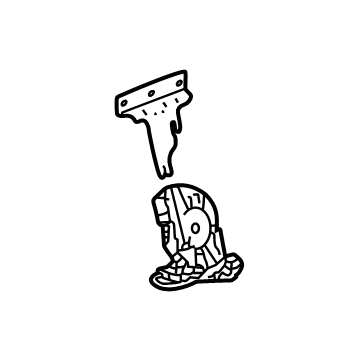 84435482 GM Fan, Front Rear Illustration 1 of 1