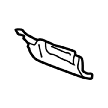 GM 15035030 Filler, Driver Side 15035030 GM Filler, Driver Side Illustration 1 of 1