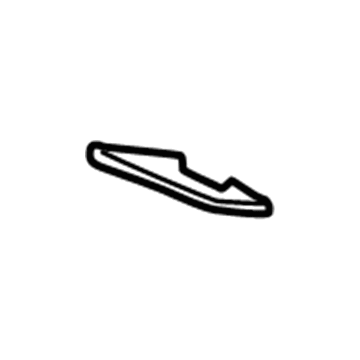 GM 15741384 Reinforcement, Driver Side 15741384 GM Reinforcement, Driver Side Illustration 1 of 1