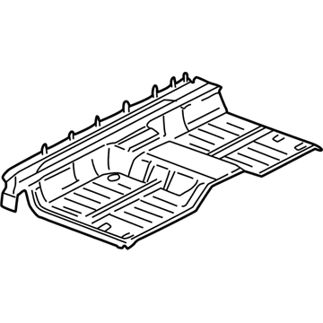 Chevy Silverado 2500 HD Classic Floor Pan - 89025400