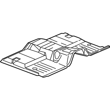 Chevy Suburban 1500 Floor Pan - 25910526