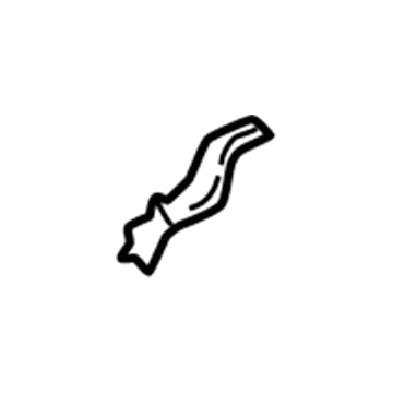 GM 15173441 Front Floor Pan Stiffener, Passenger Side 15173441 GM Front Floor Pan Stiffener, Passenger Side Illustration 1 of 1