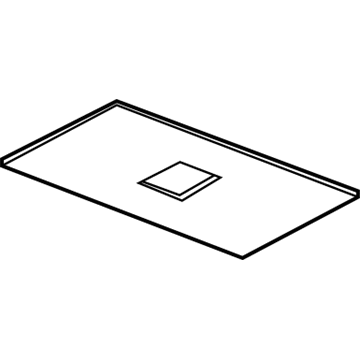 GM 22792599 Shield 22792599 GM Shield Illustration 1 of 1