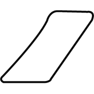 GM 15952188 Stone Guard, Passenger Side 15952188 GM Stone Guard, Passenger Side Illustration 1 of 1