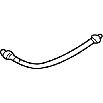 GM 16738826 Actuator Cable, Yellow, Front Driver Side 16738826 GM Actuator Cable, Yellow, Front Driver Side Illustration 1 of 1