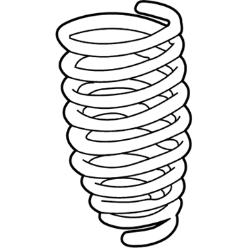 Pontiac Vibe Coil Springs - 88970154