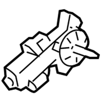 25783493 GM Window Motor, Passenger Side Illustration 1 of 1