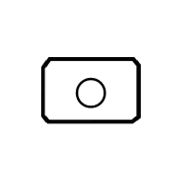 13399076 GM Parking Sensor Retainer, Passenger Side Illustration 1 of 1