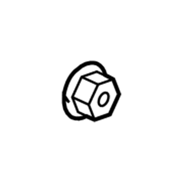 11516754 GM Transmission Mount Nut Illustration 1 of 1