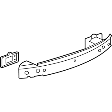GM 22873430 Impact Bar 22873430 GM Impact Bar Illustration 1 of 1