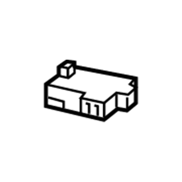 GM 13523769 Control Module, Rear 13523769 GM Control Module, Rear Illustration 1 of 1