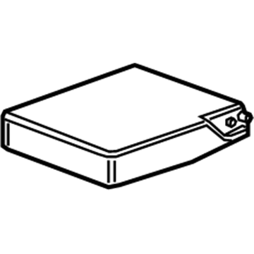 42563910 GM Armrest, Gray, Passenger Side Illustration 1 of 1