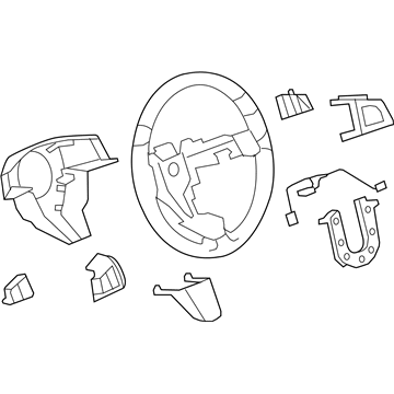 Cadillac 22982681 Steering Wheel