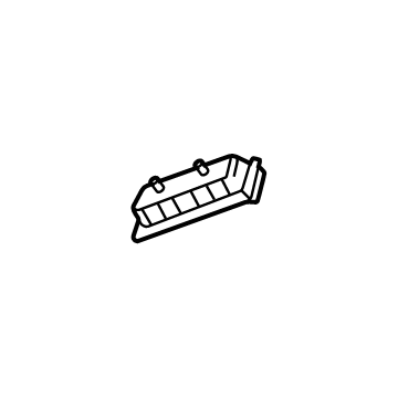 26398377 GM Cup, Rear Compartment Lift Window / Lift Gate / End Gate Illustration 1 of 1