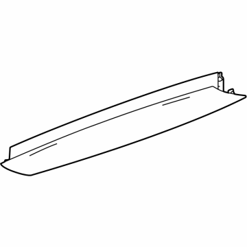 84964628 GM Panel, Rear Compartment Lift Window / Lift Gate / End Gate Illustration 1 of 1