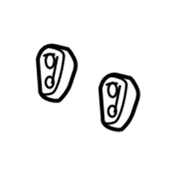 25773925 GM Catalytic Converter Insulator Illustration 1 of 1