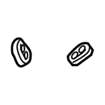 GM 15284207 Rear Insulator 15284207 GM Rear Insulator Illustration 1 of 1