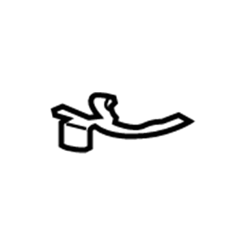 GM 19207863 Lock Cylinder Retainer, Rear 19207863 GM Lock Cylinder Retainer, Rear Illustration 1 of 1