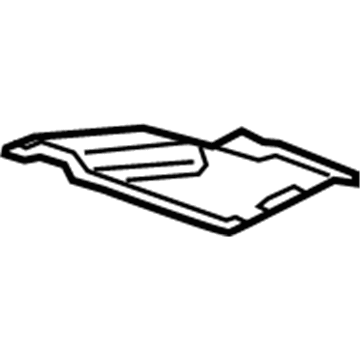 Chevy 12578196 Oil Pan Baffle