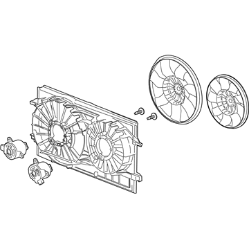 Chevy 15788745 Fan Module