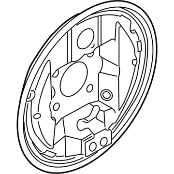 Chevy Aveo Backing Plate - 96574700
