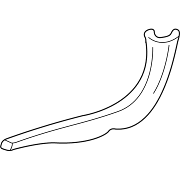 Chevy 16670356 Lift Gate Trim
