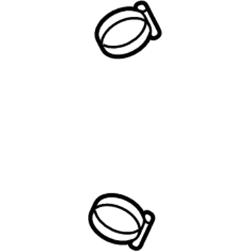 GM 9177063 Hose Clamp 9177063 GM Hose Clamp Illustration 1 of 1