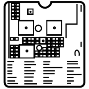 GM 15905837 Info Label 15905837 GM Info Label Illustration 1 of 1