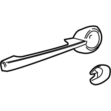 Chevy 15118845 Handle Bezel