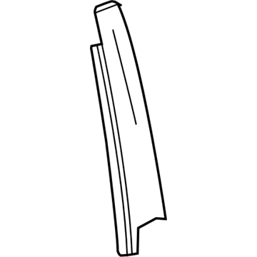 GM 84006056 Applique, Front Driver Side 84006056 GM Applique, Front Driver Side Illustration 1 of 1