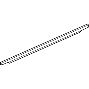 GM 20908427 Belt Weatherstrip, Front Driver Side 20908427 GM Belt Weatherstrip, Front Driver Side Illustration 1 of 1