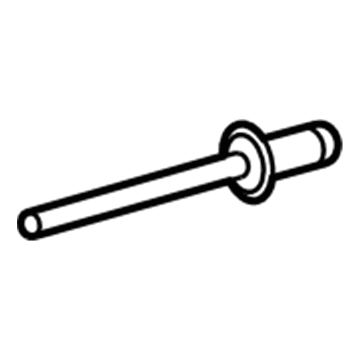 Chevy 11611651 Upper Molding Rivet