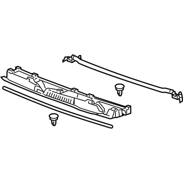 GM 20756045 Lower Panel 20756045 GM Lower Panel Illustration 1 of 1