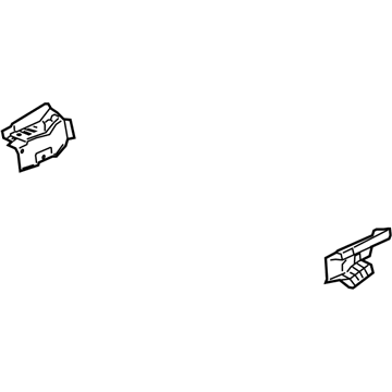 15870970 GM Cowl Side Panel, Driver Side Illustration 1 of 1