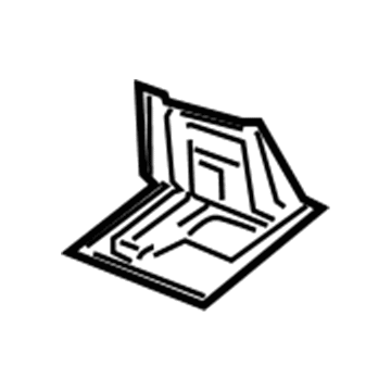 97245656 GM Column Support Illustration 1 of 1