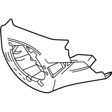 Cadillac 85012022 Rear Shroud