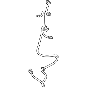 GM 84574260 Socket & Wire 84574260 GM Socket & Wire Illustration 1 of 1