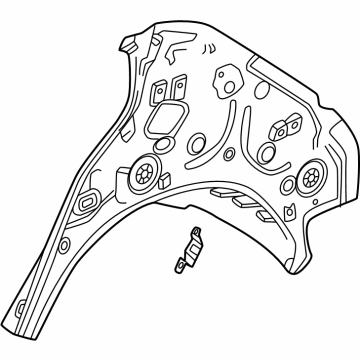 Chevy 86544031 Inner Quarter Panel
