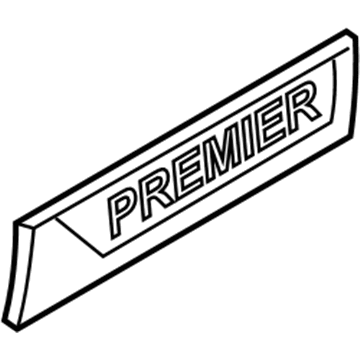 Chevy 84625310 Nameplate