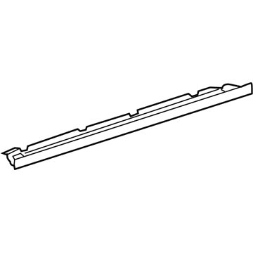 GM 23180712 Lower Baffle 23180712 GM Lower Baffle Illustration 1 of 1