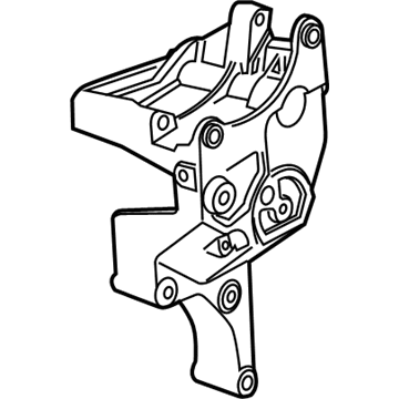 GM 12626078 Mount Bracket 12626078 GM Mount Bracket Illustration 1 of 1