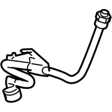 GM 22824123 Flex Hose, Passenger Side 22824123 GM Flex Hose, Passenger Side Illustration 1 of 1