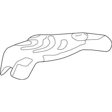 Chevy Malibu Exhaust Heat Shield - 12646123